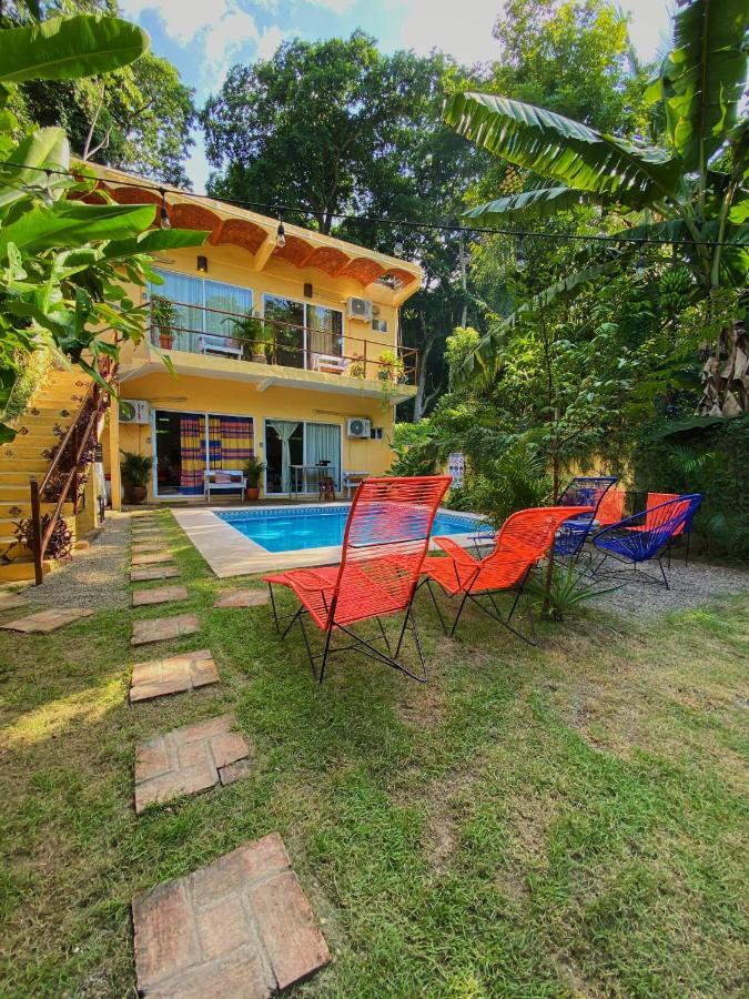 Habitacion Privada Con Pisicina Y Cocina Compartida Sayulita Exterior foto